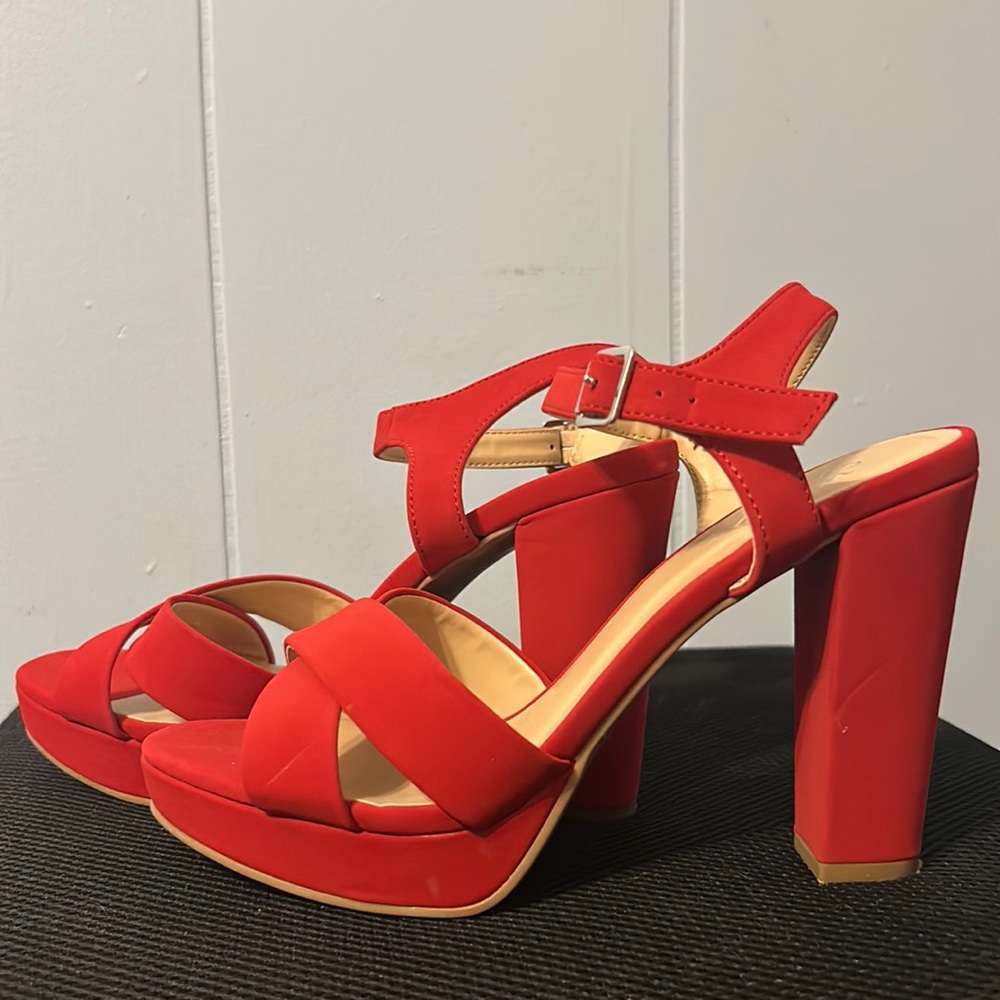 Red high heels